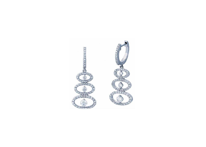 Rhodium Plated | Fashion Earrings